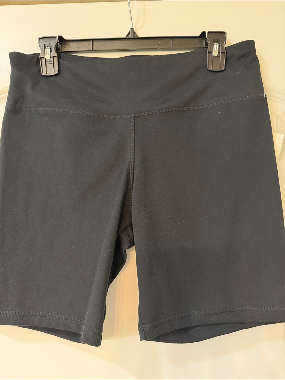 Jockey Black High-Rise Bike Shorts